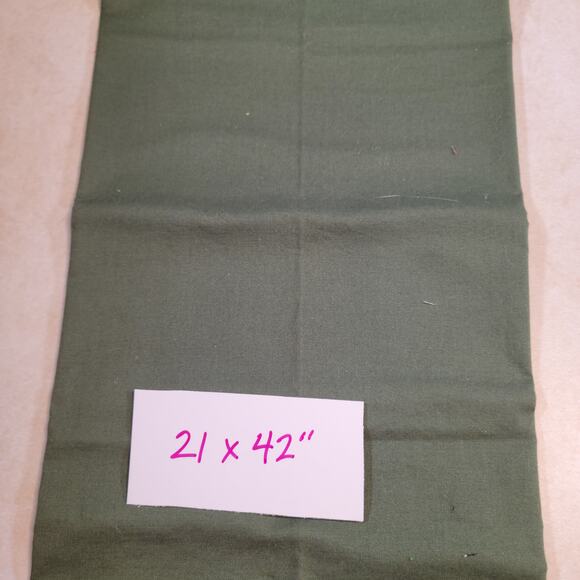 Cotton Fabric Lot Christmas Holly Green Red Floral Print 7 Pc Quilting Crafts - Picture 5 of 16